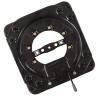 Heavy Duty Rotating Seat Swivel Base Steel Plate, Cold Rolled Steel, 360 Degree Rotatable Seat Base with 130kg Load Capacity for RV, Boat, and Bus view 1