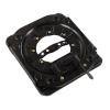 Heavy Duty Rotating Seat Swivel Base Steel Plate, Cold Rolled Steel, 360 Degree Rotatable Seat Base with 130kg Load Capacity for RV, Boat, and Bus view 3