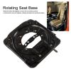 Heavy Duty Rotating Seat Swivel Base Steel Plate, Cold Rolled Steel, 360 Degree Rotatable Seat Base with 130kg Load Capacity for RV, Boat, and Bus view 4