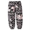 Kvysinly Kids Girls Boys Baggy Hippie Harem Pants Dance Yoga Sport Pilates Bloomers Bohemian Beach Trousers Bottoms Chain Elephant 7-8 Years view 2