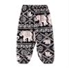 Kvysinly Kids Girls Boys Baggy Hippie Harem Pants Dance Yoga Sport Pilates Bloomers Bohemian Beach Trousers Bottoms Chain Elephant 7-8 Years view 3