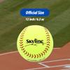 Skyline SL-12 Softballs 6 Pack -12 Inch Official Size and Weight Softball Game, Training Ball for Games, Batting, Fielding, Pitching Softball, Practice Softballs. view 4