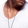 Men's V Neck Muscle Workout Athletic T-Shirt Bodybuilding Fashion Short Sleeve Slim Fit Zipper Tee Top (White,US Size XS Asia S) view 2