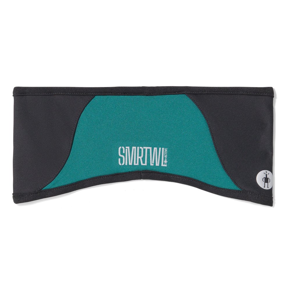 Smartwool Active Fleece Wind Headband Emerald Green One Size
