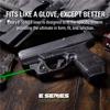 Viridian E Series Green Laser Sight for Springfield Hellcat Pro, Gun Sight with Ambidextrous On and Off Switch, FDE view 3