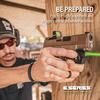 Viridian E Series Green Laser Sight for Springfield Hellcat Pro, Gun Sight with Ambidextrous On and Off Switch, FDE view 4