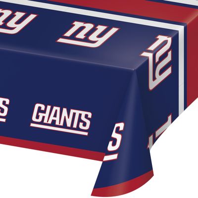 Trendware New York Giants Plastic Tablecloths, 3 ct