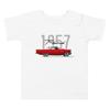 1957 Thunderbird Flame Red T-Bird Hardtop Antique Classic Car American Automotive Nostalgia Graphic T-Shirt