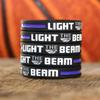 100 Light The Beam Silicone Wristband Bracelets Purple Line Basketball Bands view 3
