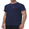 VAYAGER Men's Rash Ruard Shirts Swim Shirts UPF 50+ UV Sun Protection Quick Dry Short Sleeve Surf Shirt Fishing Beach T-Shirt Navy XXL view 1