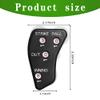 Watayo 6 Pcs 4 Wheel Baseball Umpire Clicker -Black Umpire Indicator Gear -Practical Baseball Counter Clicker for Scorekeeper Recording Outs & Innings Balls view 2