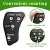 Watayo 6 Pcs 4 Wheel Baseball Umpire Clicker -Black Umpire Indicator Gear -Practical Baseball Counter Clicker for Scorekeeper Recording Outs & Innings Balls view 4