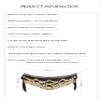 Belly Dance Hip Scarves for Women Dancing 328 Coin Belts (Purple) view 3