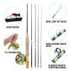SUNESA Fishing Poles Fly Fishing Rods and Reels 5-Sections Carbon Rod 5/6 Reels for Trout Perch Fishing Suitable for Leisure Fishing Telescopic Fishing Rod (Color : 1) view 4