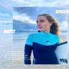 XUKER Wetsuit Women, 2mm Neoprene Long Sleeve Full Body Back Zip Wet Suit in Cold Water for Diving Surfing Snorkeling Kayaking Swimming Scuba Water Sports view 3