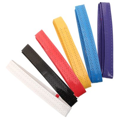 BESPORTBLE 6pcs Thickening Badminton Overgrip Tape Non- Tennis Racket Grip Sweat Absorbing Flexible for Badminton Tennis Rackets