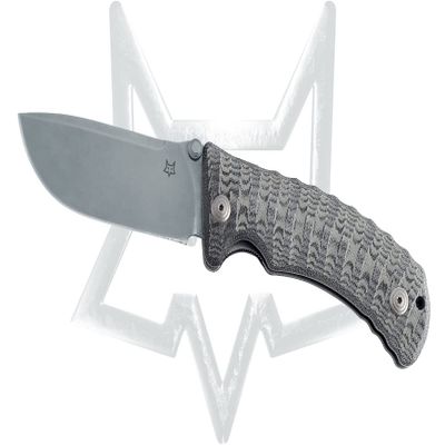 Fox Pro-Hunter FX-130MBSW N690Co Stainless and Black Yute Micarta Knife