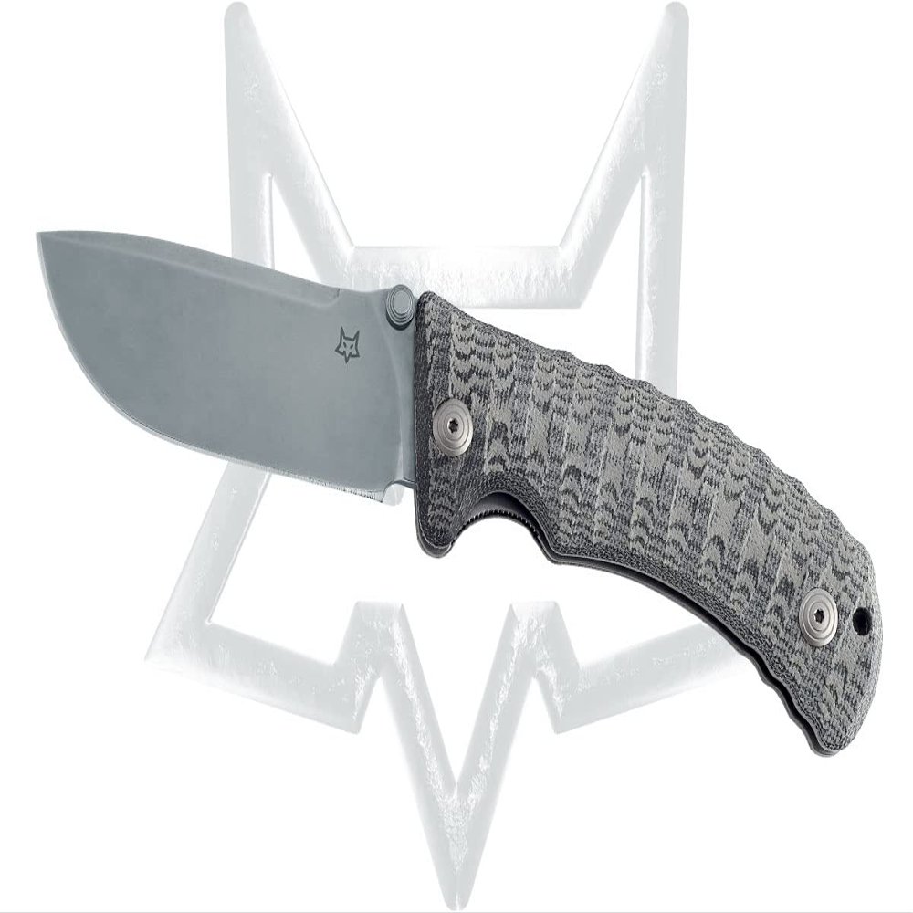 Fox Pro-Hunter FX-130MBSW N690Co Stainless and Black Yute Micarta Knife