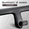 integrated handlebar road bike carbon handlebar integrated drop handlebar 420 carbon fiber drop bars and stem 28.6/31.8mm drop handlebars (420X90) view 4