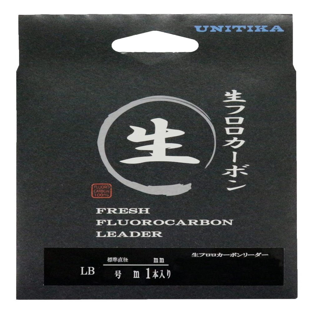 UNITIKA Raw Fluorocarbon 9.8 ft (3 m), No. 14