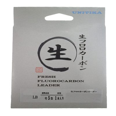 UNITIKA Raw Fluorocarbon 16.4 ft (5 m) No. 14