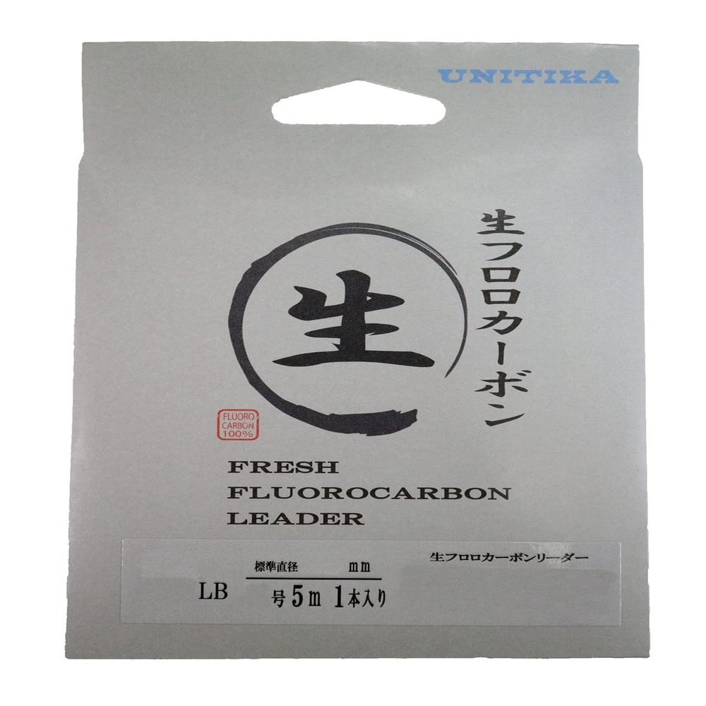 UNITIKA Raw Fluorocarbon 16.4 ft (5 m) No. 14