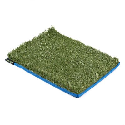 25" x 30" Large - The Original Surf Grass Mat - Made in The USA - Surfer Grass Change Mat - Roll Up Turf for Beach, Snow, Camping, Changing & More! (Blue)