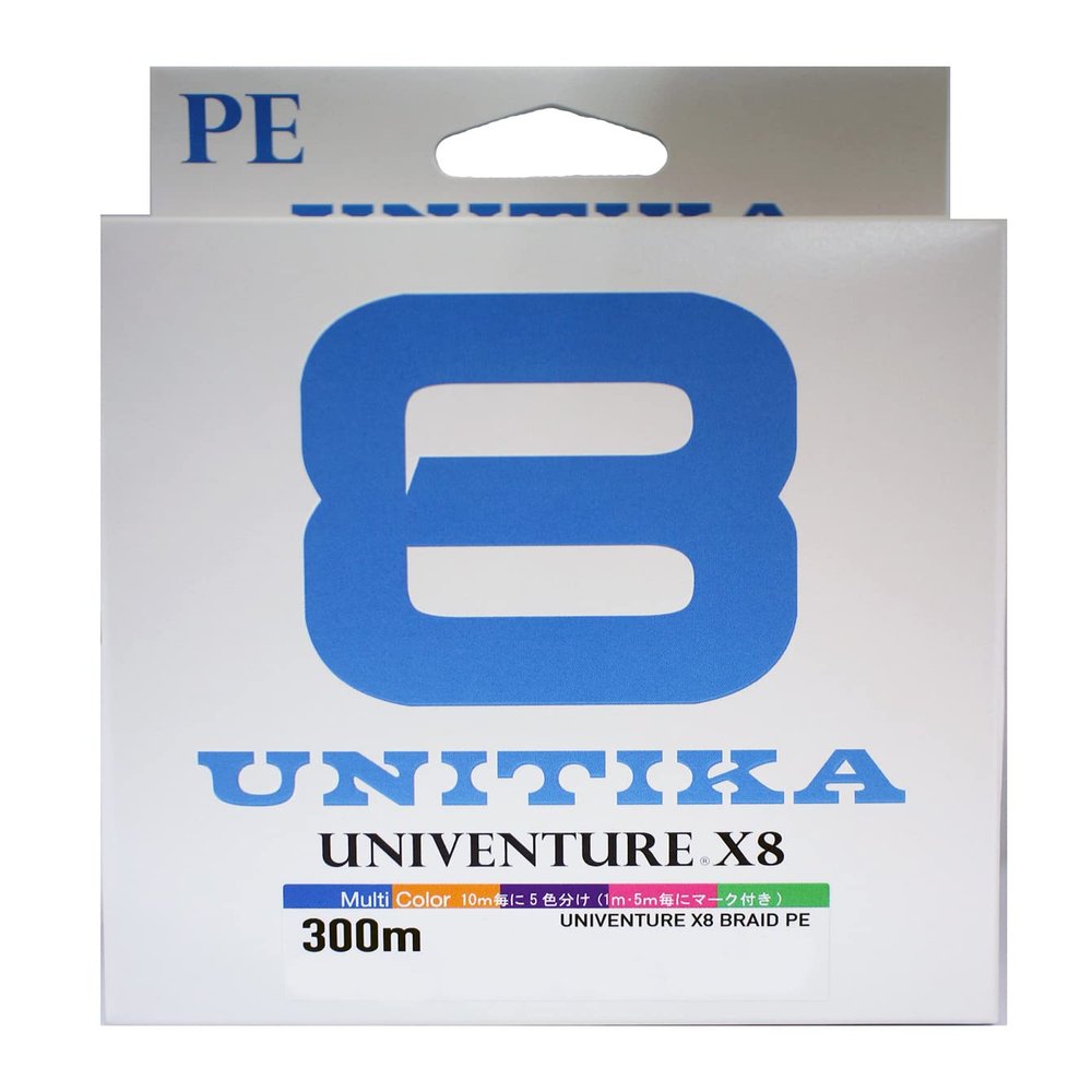 UNITIKA Univenture X8, 328.1 yd (300 m), Multicolor No. 2