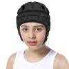 Kids Rugby Helmet Soft Padded Football Headgear with Adjustable Chin Strap Soccer Youth Head Protector Cap Flag Football Hockey Headguard Cap Protective Headgear view 4