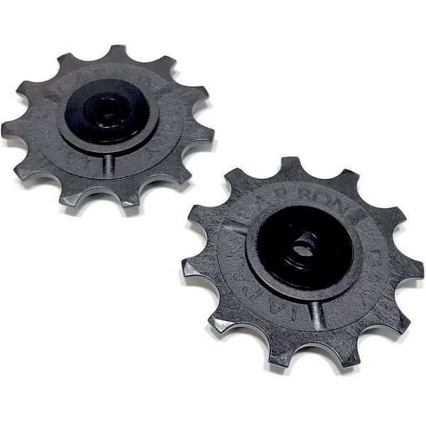 CarbonDryJapan 11t Pulley Set, Compatible with Shimano / Campagnolo Full Ceramic Bearings