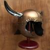 ACTIVE INDUSTRIES Medieval Viking Horn Helmet Antique Polish Armor Viking helmrt With Wooden Stand Halloween Costome view 2