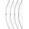 67 Inch Archery English Longbow 25-100lbs Recurve Bow Hunting Traditional Longbow for Right Hand Left Hand Adult Outdoor Sports (80 Lbs, Green) view 1