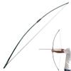 67 Inch Archery English Longbow 25-100lbs Recurve Bow Hunting Traditional Longbow for Right Hand Left Hand Adult Outdoor Sports (35 Lbs, Green) view 2