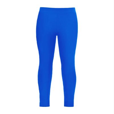 Oyolan Kids Girls Leggings Ankle Length Tights Pants Athletics Running Dance Competition Yoga Leggings Activewear Royal Blue 16 Years