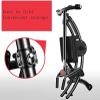 YUYANAIAI Abdominal Exercise Equipment, Ab Machine - Black, Roller Machine Style, Can Rotate Freely, Side Abdominal Muscles, Whole Body Muscle Shaping, Counting Function, Real-time Control view 3