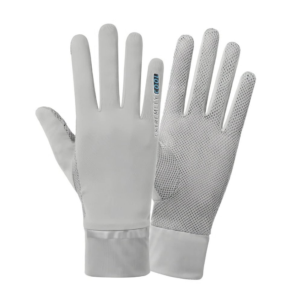 Women Summer Driving Gloves Ladies Sunscreen Gloves 2 Touchscreen Finger Cycling Outdoor Mesh Mittens Girl Quick Dry Handwear