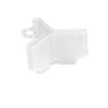 20 Pcs Treble Hooks Holder Fishing Treble Hooks Durable Bonnets Hooks Covers 1# 2# 3# 4# 5# Protective Cover Sheath Case Safety Protector(1,White) view 1