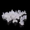 20 Pcs Treble Hooks Holder Fishing Treble Hooks Durable Bonnets Hooks Covers 1# 2# 3# 4# 5# Protective Cover Sheath Case Safety Protector(1,White) view 4