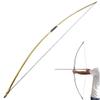 67 Inch Archery English Longbow 25-100lbs Recurve Bow Hunting Traditional Longbow for Right Hand Left Hand Adult Outdoor Sports (55 Lbs, Gold) view 2