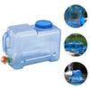 ABOOFAN Camping Water Container Water Storage Container with Spigot Portable Large Water Tank Hiking Water Bucket for Outdoor Camping Picnic Hiking Car Driving view 3