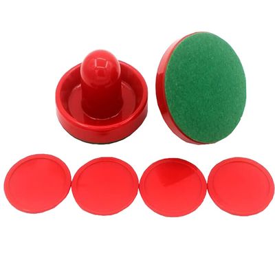 8 Pcs Air Air Hockey Paddle Pusher Puck Replacement Mini Slider Pusher Multi Game Table Replacement Accessories