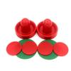 8 Pcs Air Air Hockey Paddle Pusher Puck Replacement Mini Slider Pusher Multi Game Table Replacement Accessories view 4