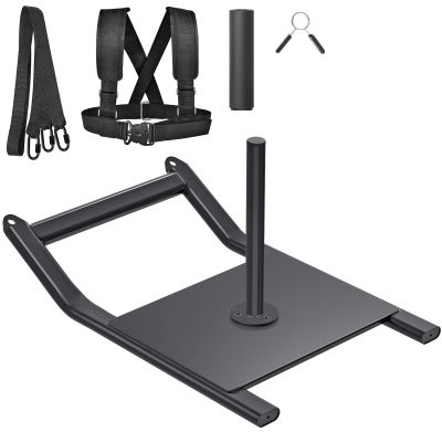 Kipika Weight Sled, Workout Sled, Fitness Strength Training Sled, Speed Training Sled for Athletic Exercise, Speed Improvement, Easily Through Obstacles, Suitable for 1" & 2" Weight Plate
