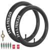 14 x 2.125 Bike Inner Tube Compatible with 14x1.75 14x1.9 14 x 1.95 14 x 2.10 14 x 2.125 Kid Bike Mountain Bike Tire Tube, with 32mm Schrader Valve-2 Pack view 1