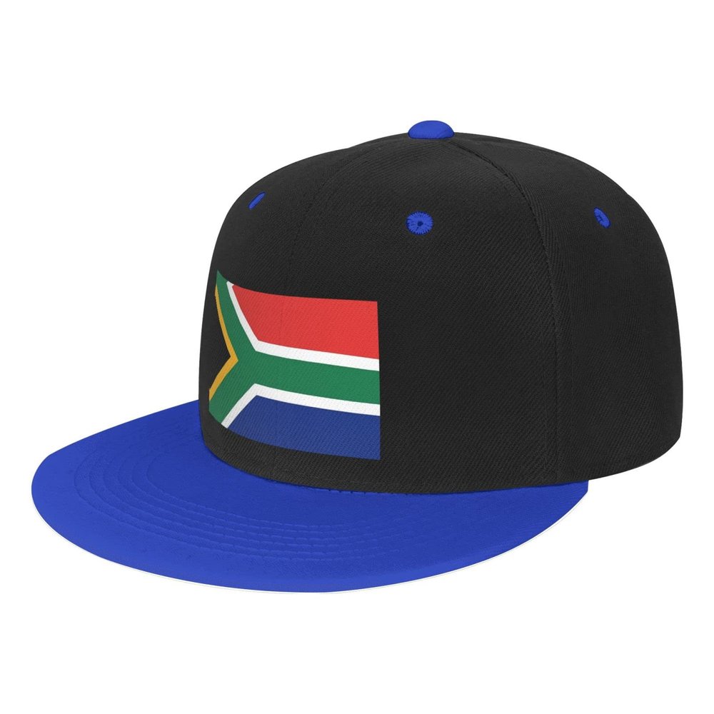 ROSIHODE Cute South Africa Flag Baseball Hat Men Women Adjustable Baseball Cap Outdoors South African Flat Blue Brim Hats Trucker Hats