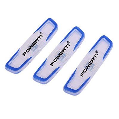 3Pcs / Lot Long Tennis Racket Vibration Dampeners Shock Absorbers Silicone Anti-Vibration Racquet Shockproof Damper (Blue)