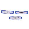3Pcs / Lot Long Tennis Racket Vibration Dampeners Shock Absorbers Silicone Anti-Vibration Racquet Shockproof Damper (Blue) view 2