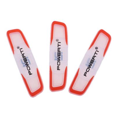 3Pcs / Lot Long Tennis Racket Vibration Dampeners Shock Absorbers Silicone Anti-Vibration Racquet Shockproof Damper (Orange)