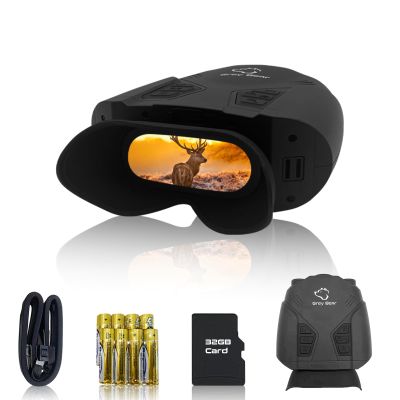 Grey Bear Night Vision Goggles PRO 2, 9X Magnification Infrared Binoculars