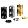 BICASTER Archery Stabilizer Weights Stainless Steel Total 10 Ounces (Gold/Silver) view 1